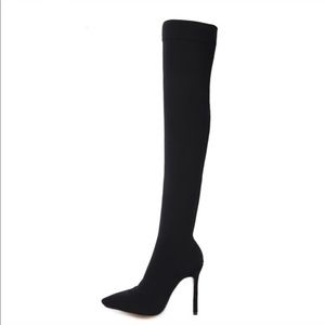 Thigh high boots size 8 and 9 available